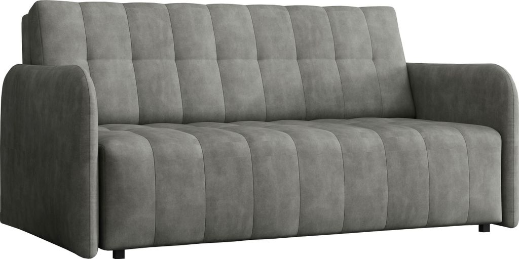 MIRJAN24 Schlafsofa Viva Grand IV, 4 Sitzer Polstersofa inkl. Kissen, mit Bettkasten und Schlaffunktion, Stilvoll Couch (Farbe: Country 17)