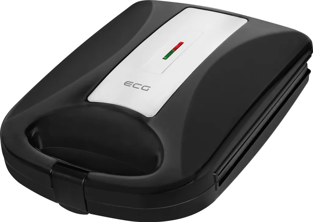 Appareil à Sandwich ECG S 4232 Noir 1200 W avec Plaques Antiadhésives