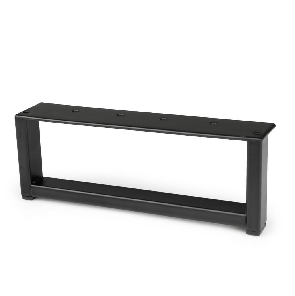 Metalowa nóżka do mebli 190 x 70 mm, prostokątna – stabilna Zdjęcie produktu 
