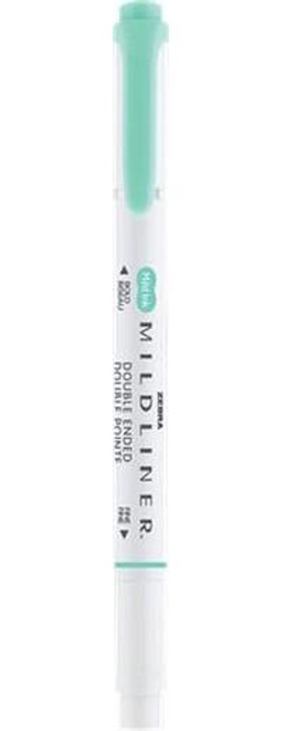Oboustranný zvýrazňovač "Mildliner Fluorescent", tyrkysová, Obrázek produktu 