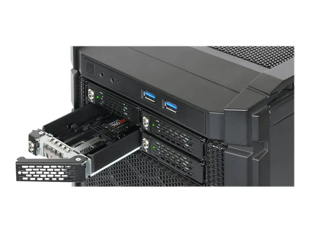 Adaptateur de baie de stockage thermique contre la surchauffe de SSD