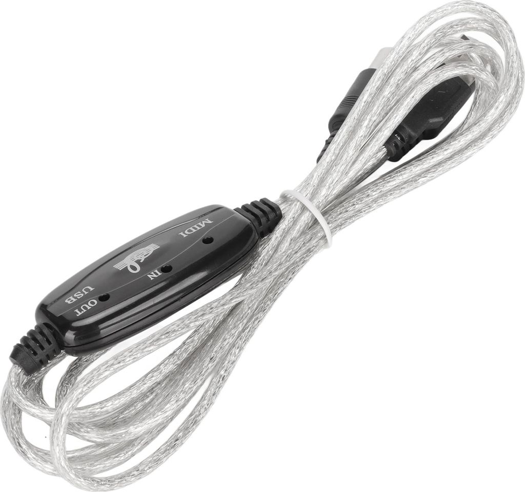 MIDI to USB Cable Approx 2.2yd Long 16 Channels USB PC Image du produit 