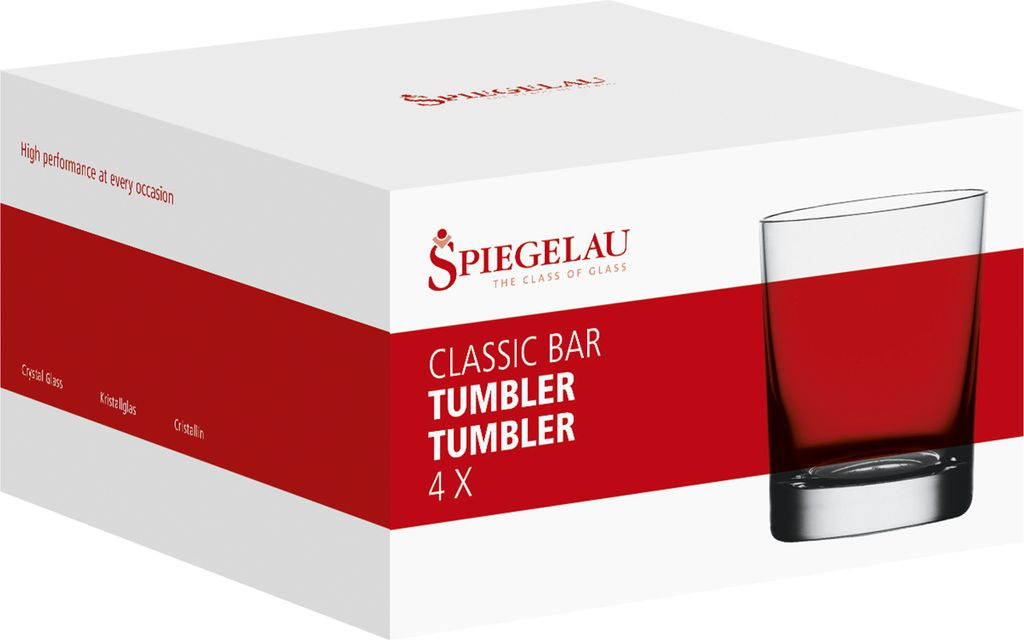 Spiegelau Classic Bar Tumbler – 4er Set Immagine del prodotto 