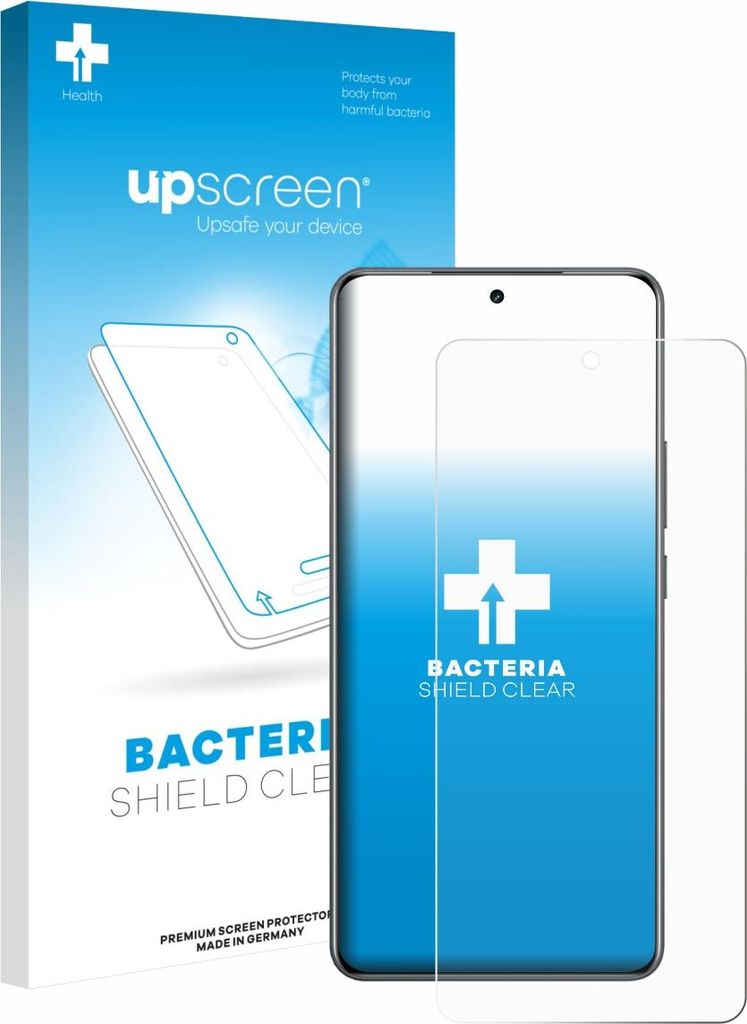 upscreen Schutzfolie für realme Neo 8 Displayschutz Displayschutzfolie Folie Klar antibakteriell