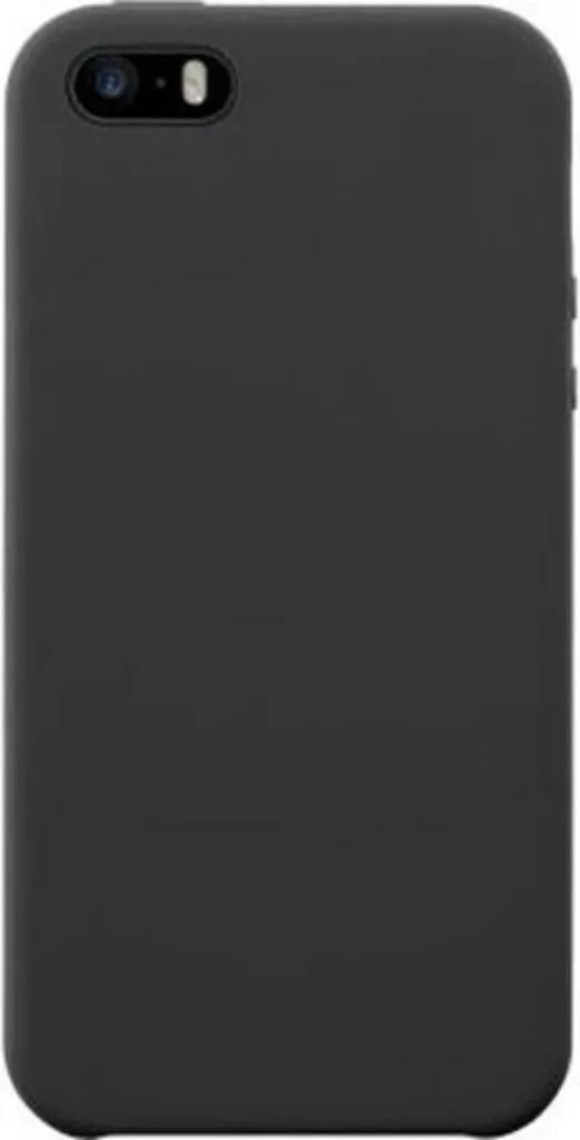 Coque iPhone 5S/SE anti-choc et anti-traces grise Bigben COVSOFTIP5G