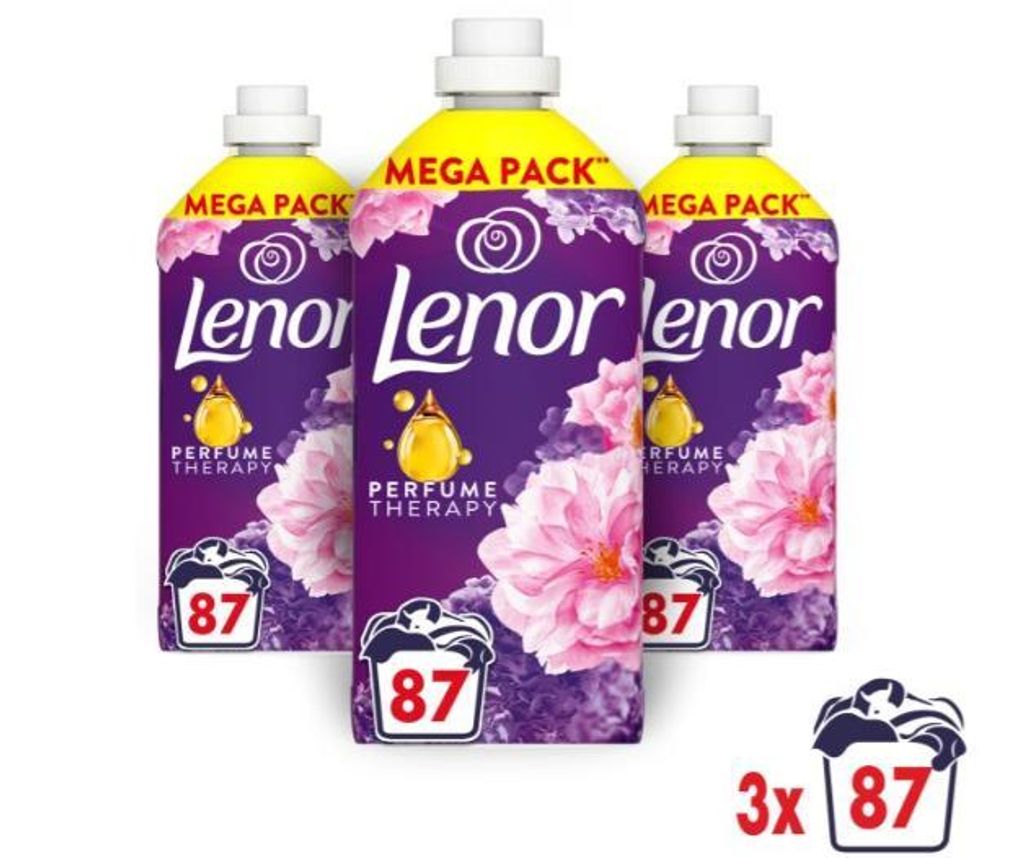 Lenor Floral Bouquet Weichspüler 3x87 WL 3x1827ml Produktbild 