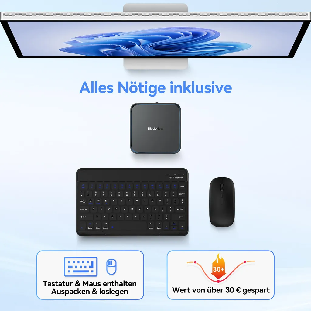 Mini-PC Compact Blackview MP50 : Finissez-en avec l'encombrement du Bureau - 10