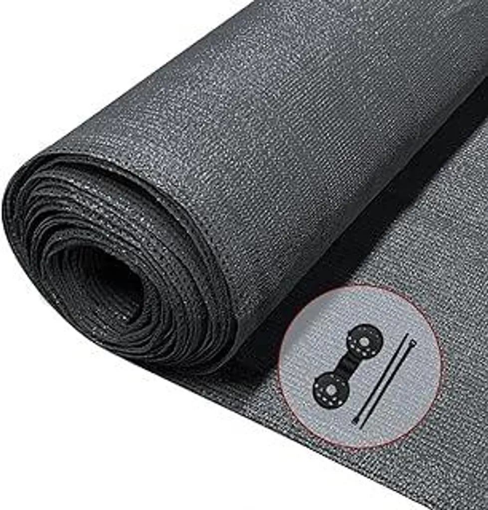 Rete Ombreggiante 1,5x10 m Antracite 150g/m² | Telo Anti-UV e Vento
