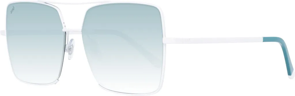 Lunettes de soleil Homme WEB WE0210 Monture Aviateur Argentée 57mm