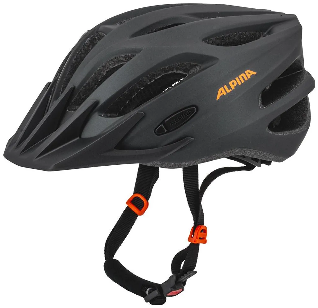 Casque Alpina Tour 2.0 Charcoal-Orange Matt taille 58 pour le ski