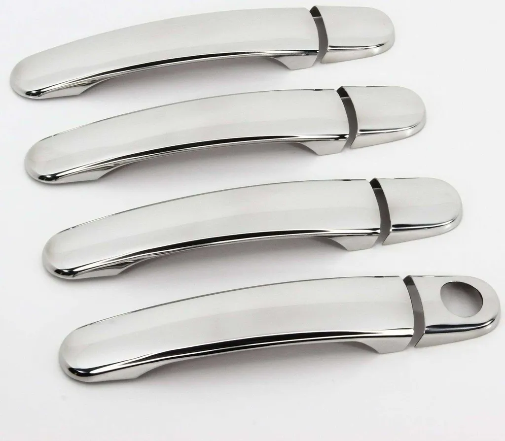 Set Maniglie Acciaio Inox V2A per Skoda Octavia Fabia Seat Leon Toledo