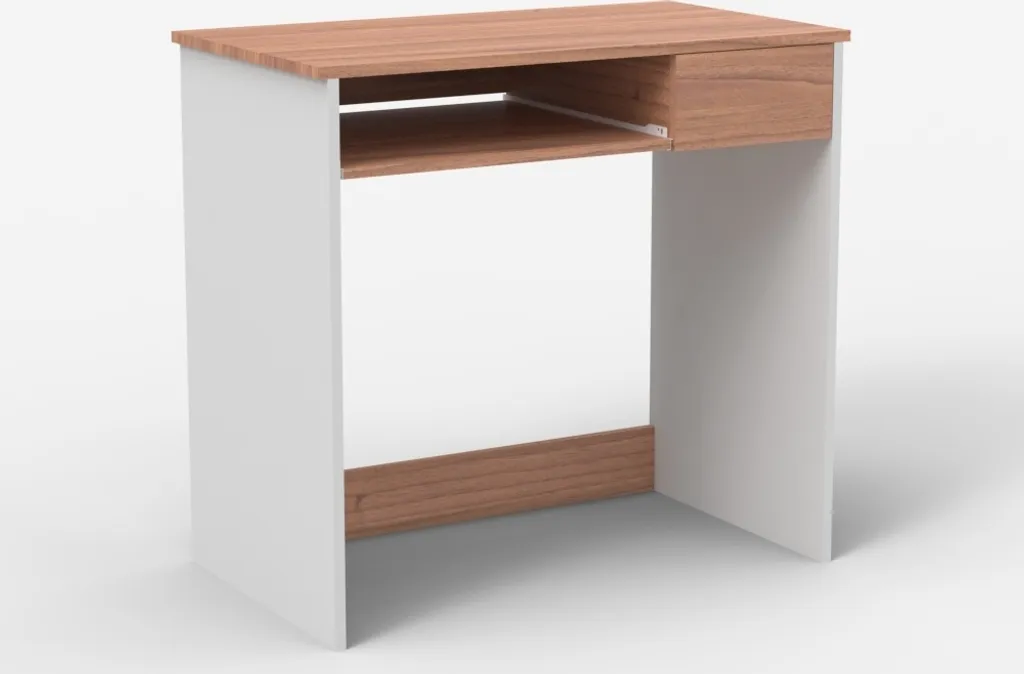 Bureau gain de place 80 cm Madrid - Solution idéale pour petits espaces - 5