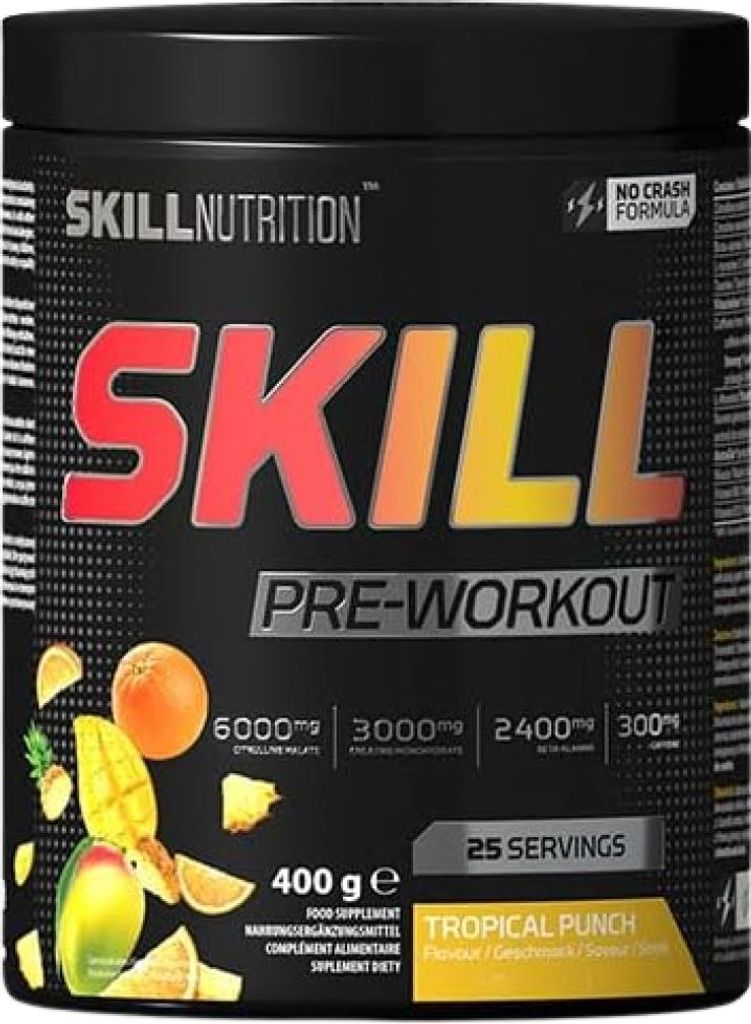 Skill Nutrition | Skill Pre-Workout | No Crash Formula Watermelon