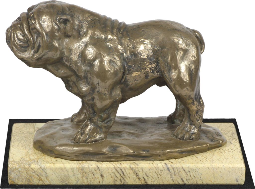 Bulldogge I - Hundestatue, Hundesilhouettefigur, Trophäe für die Hundeausstellung der Marke Art-Dog