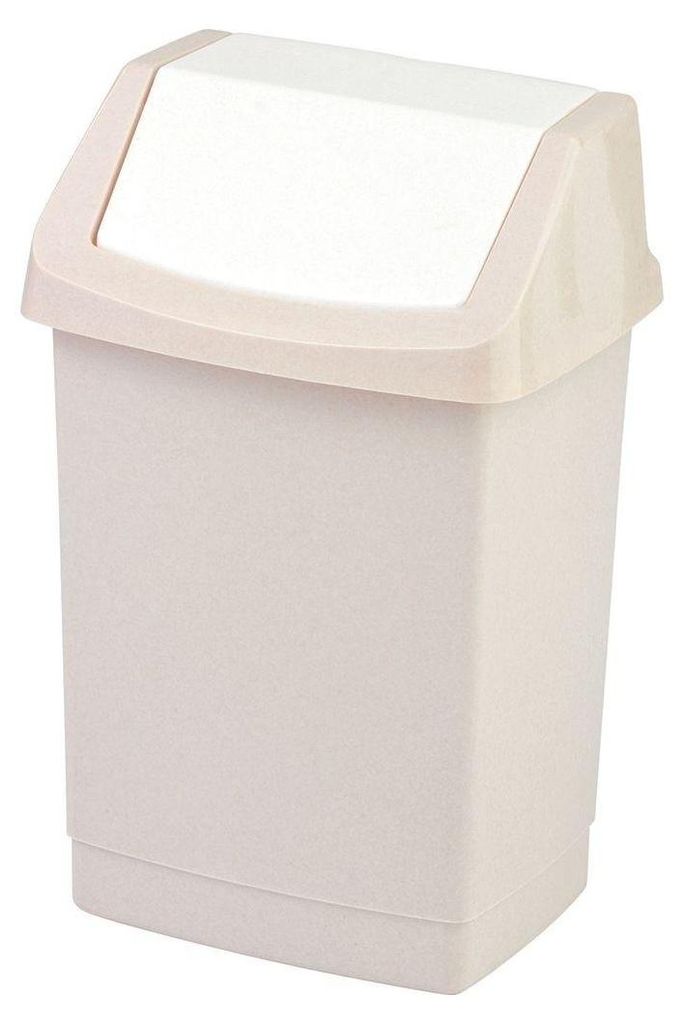 Curver Poubelle basculante 25 L Beige Image du produit 