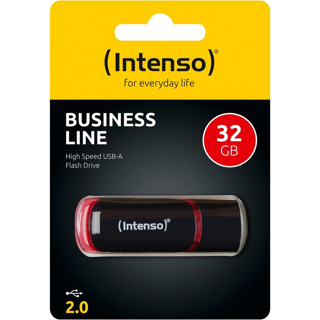 Flash disk Intenso 32 GB USB 2.0 - červený, čierny Obrázok produktu 
