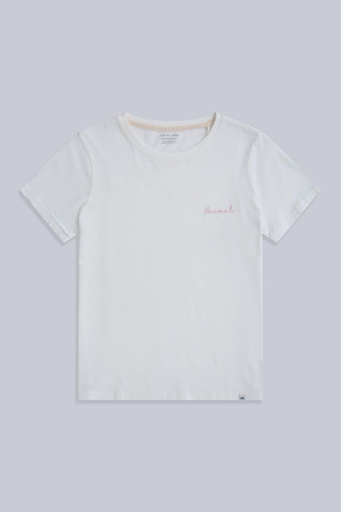 Animal - "Marina" T-Shirt für Damen MW2448 (34 DE) (Naturweiß)
