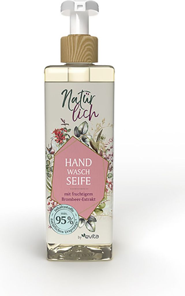 Natürlich by evita Handwaschseife Waldbeere 300 ml