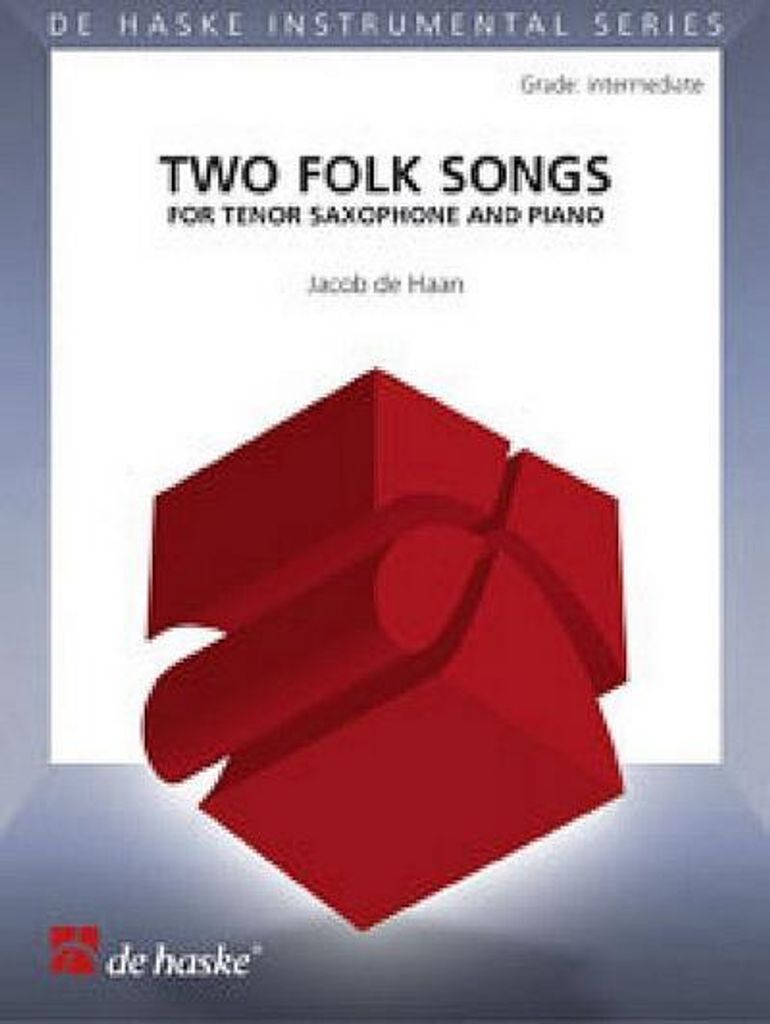 2 Folk Songs für Tenorsaxophonund Klavier