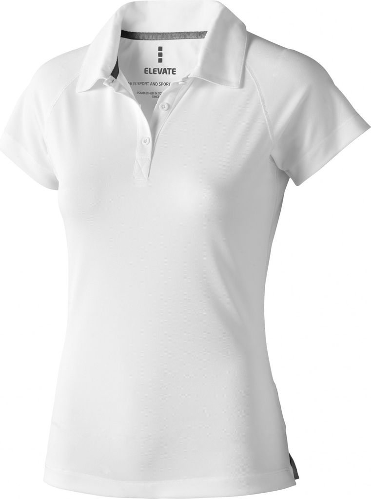 Elevate Damen Ottawa Kurzarm Polo PF1891 (S) (Weiß)