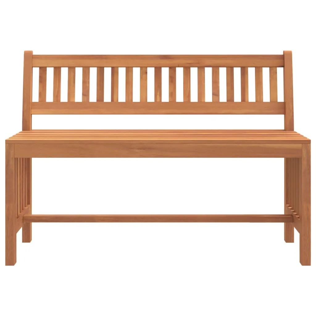 Banc de jardin 110 cm en bois d'eucalyptus imputrescible et solide