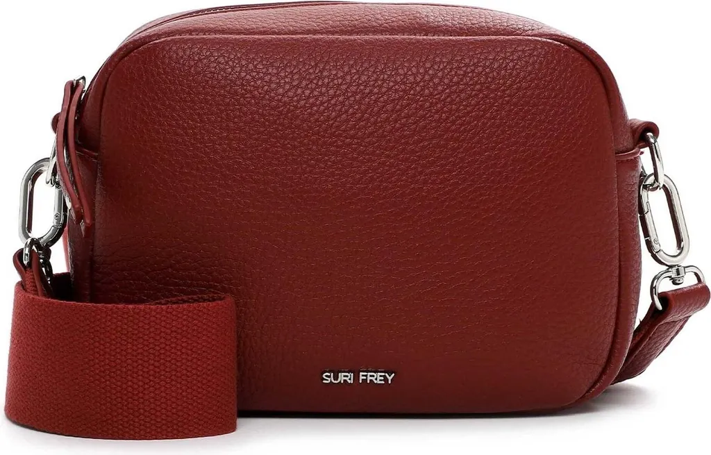 SURI FREY Jenny Crossbody Bag - Sac à épaule bandoulière rouge foncé