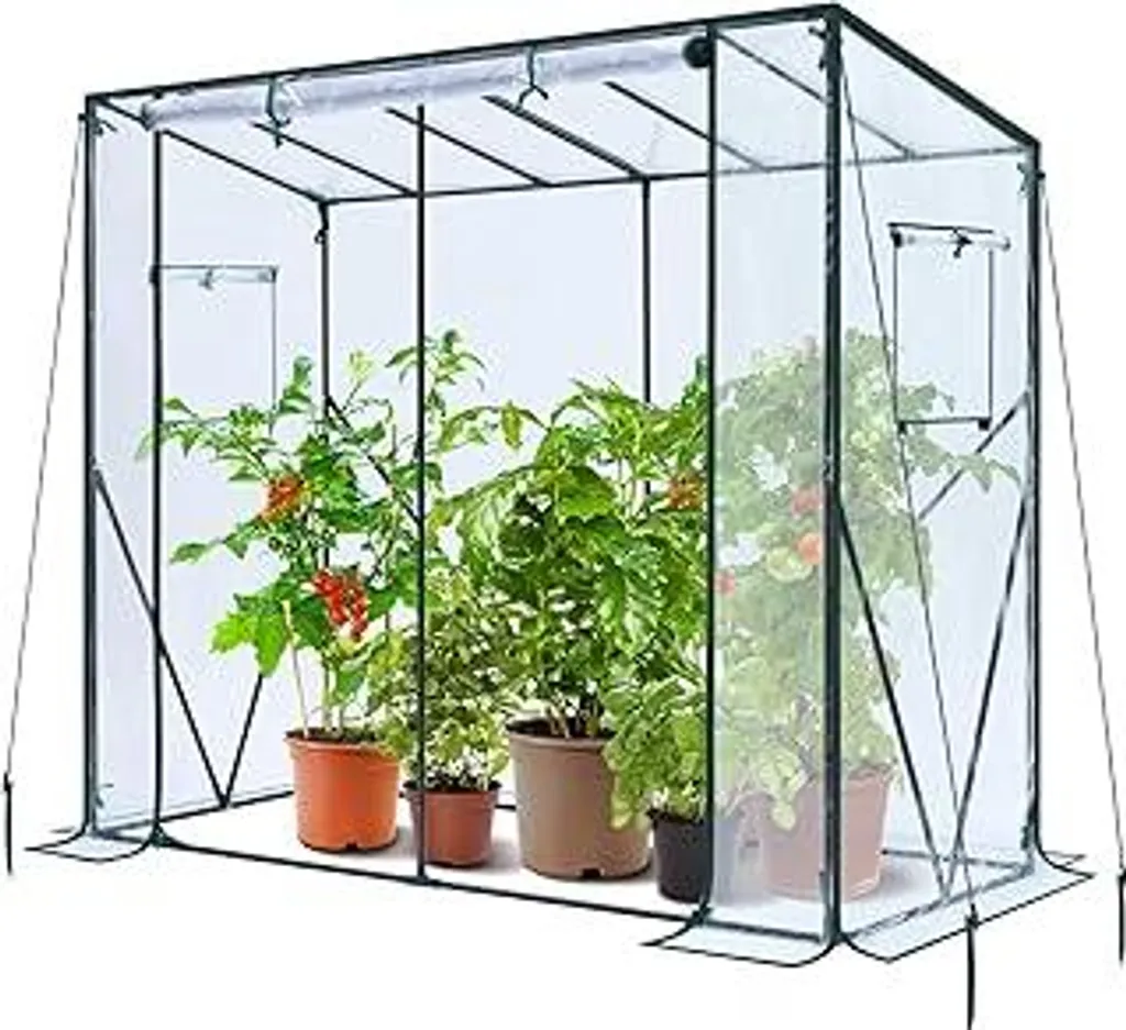 Ohuhu Serra Pomodori 200x77x170 cm - Crescita Ottimale Piante