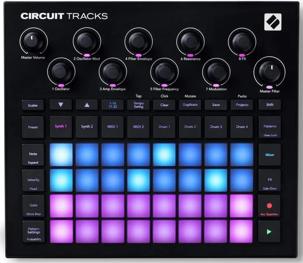 Novation Circuit Tracks Solution de Séquençage pour Performance de Live - 3