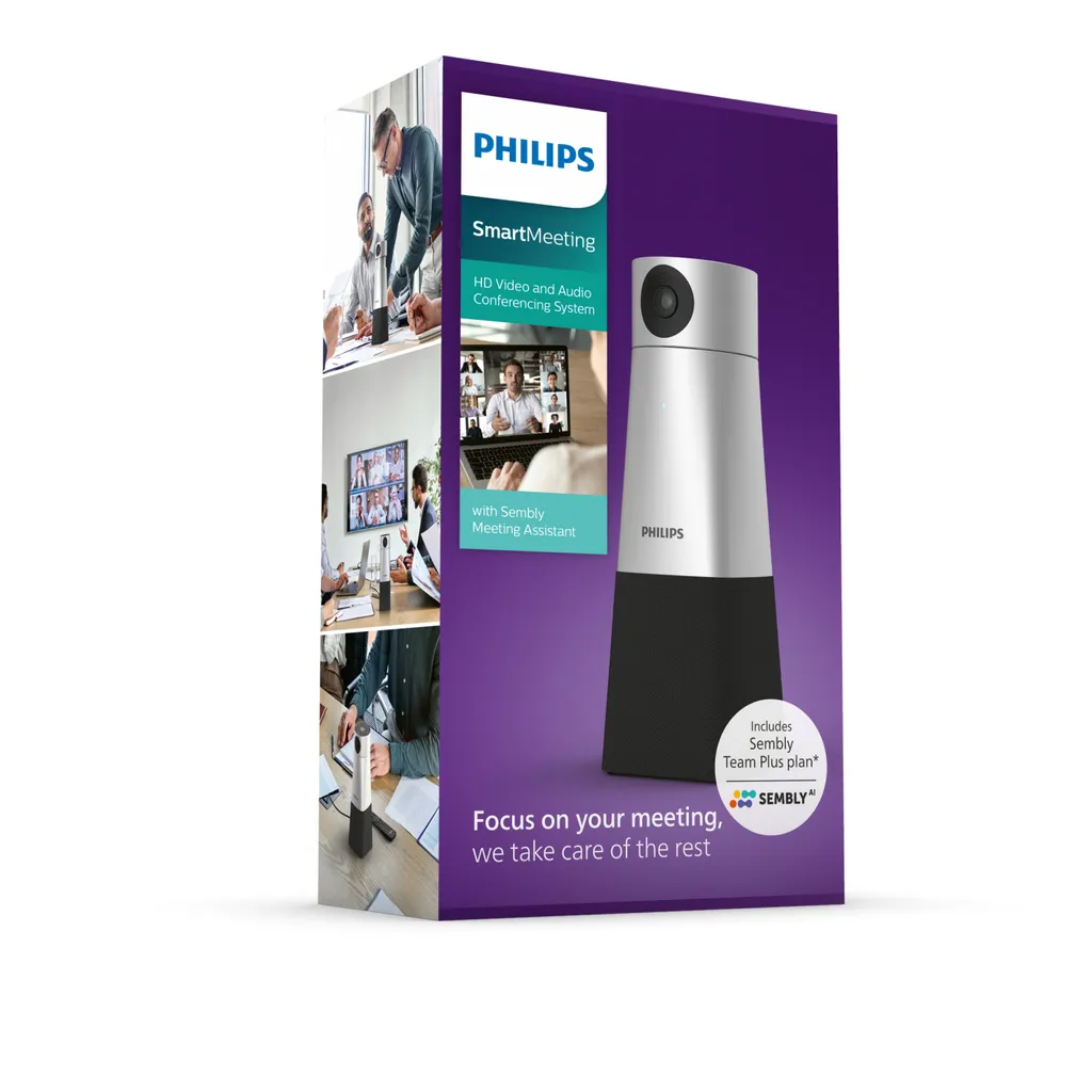 Caméra Philips PSE0550 4K 30fps avec Objectif de Précision 2,8 mm - 3