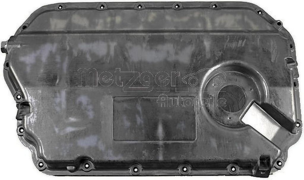 Ölwanne Aluminium-Druckguss ohne Dichtung METZGER für u.a. AUDI A6