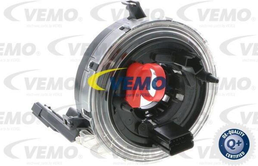 VEMO V10-72-1299 Spiralfeder, Airbag OE 4E0953541B kompatibel mit A4 8H, A4 8E, A6 4F, A8 4E, Q7, Exeo