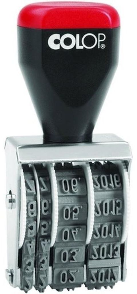 Razítko Colop 05000, datumovka, výška znaků 5 mm, černé Obrázek produktu 
