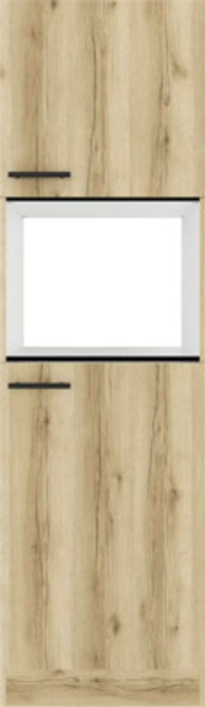 Optifit Kühlumbauschrank für 88er Einbaukühlschrank Livorno290 BxTxH 60 x 57,1 x 206,8 cm wildeiche matt strukturiert ze