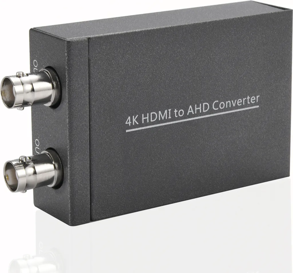 4K HDMI a AHD Adattatore 480P 720P 1080P 4K30 4K60 HDMI a AHD Video Converter per Monitor HDTV DVR Convertire il segnale video HDMI in AHD