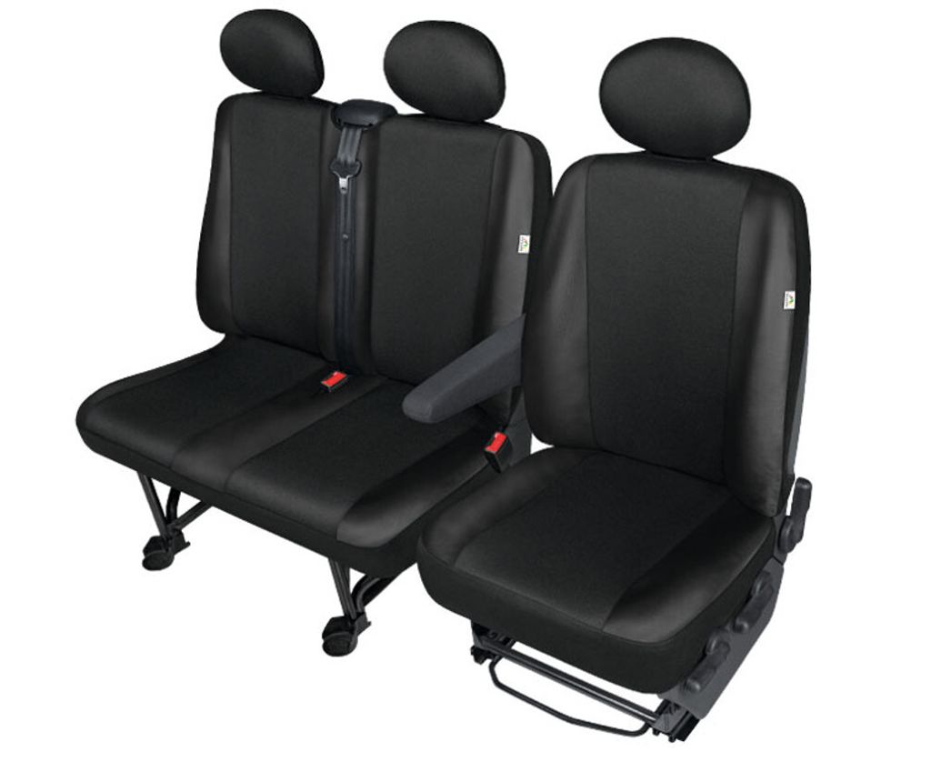 MERCEDES Sprinter bis 2016 Sitzbezüge Sitzschoner Set Fahrersitz + Doppelbank Front