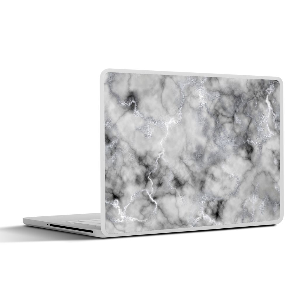 MuchoWow Laptop Aufkleber Sticker Cover Steine - Marmor - Achat 31x22.5 cm - Laptop-Deko