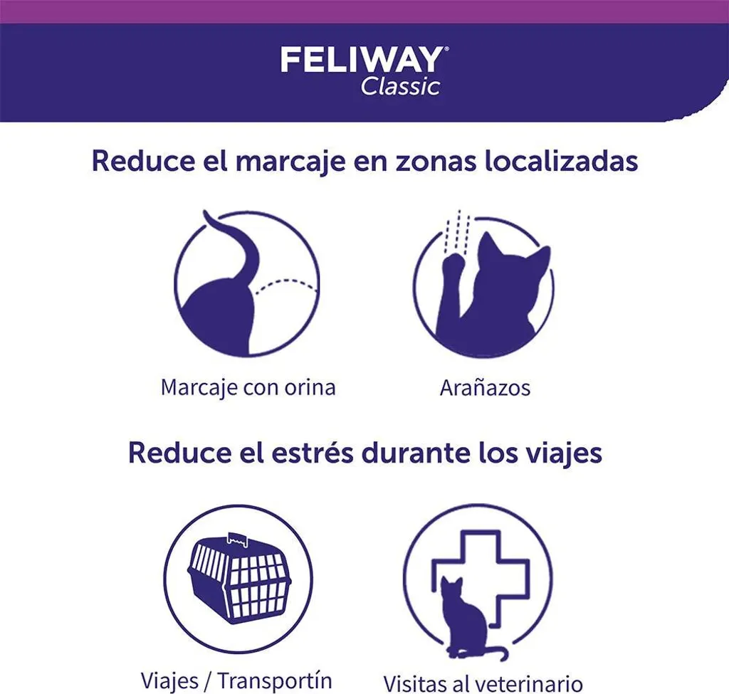 Feliway Apaisant 60 ml Ceva - Éliminez les odeurs d'urine de chat