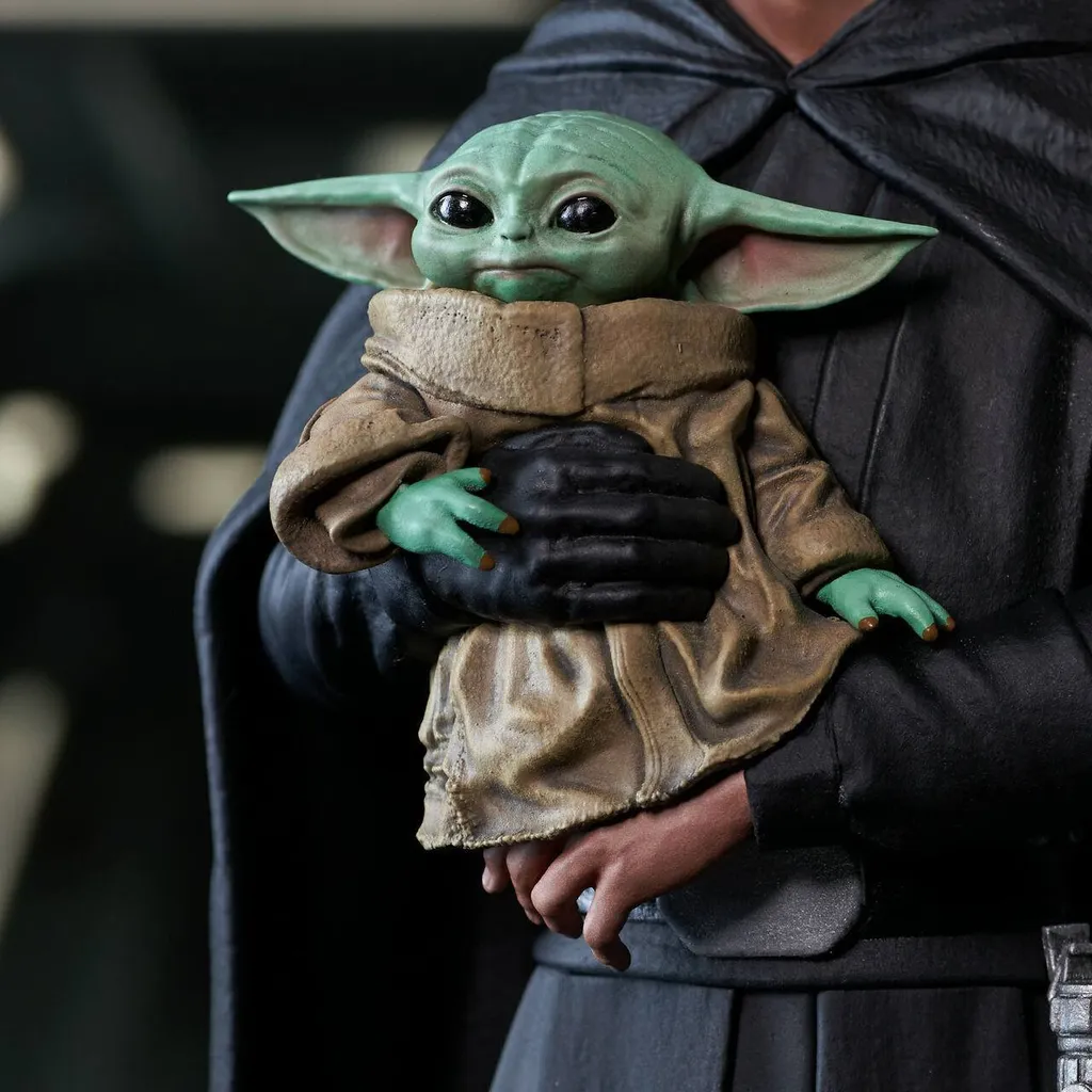 Statue Luke Skywalker et Grogu 1/7 Star Wars : L'Excellence du Détail