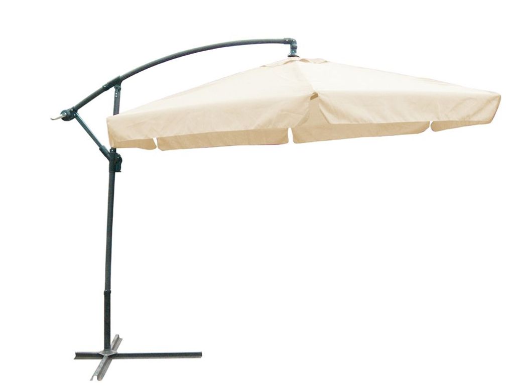 Garden Pleasure Ampelschirm Ø300 cm, Creme, mit Produktbild 