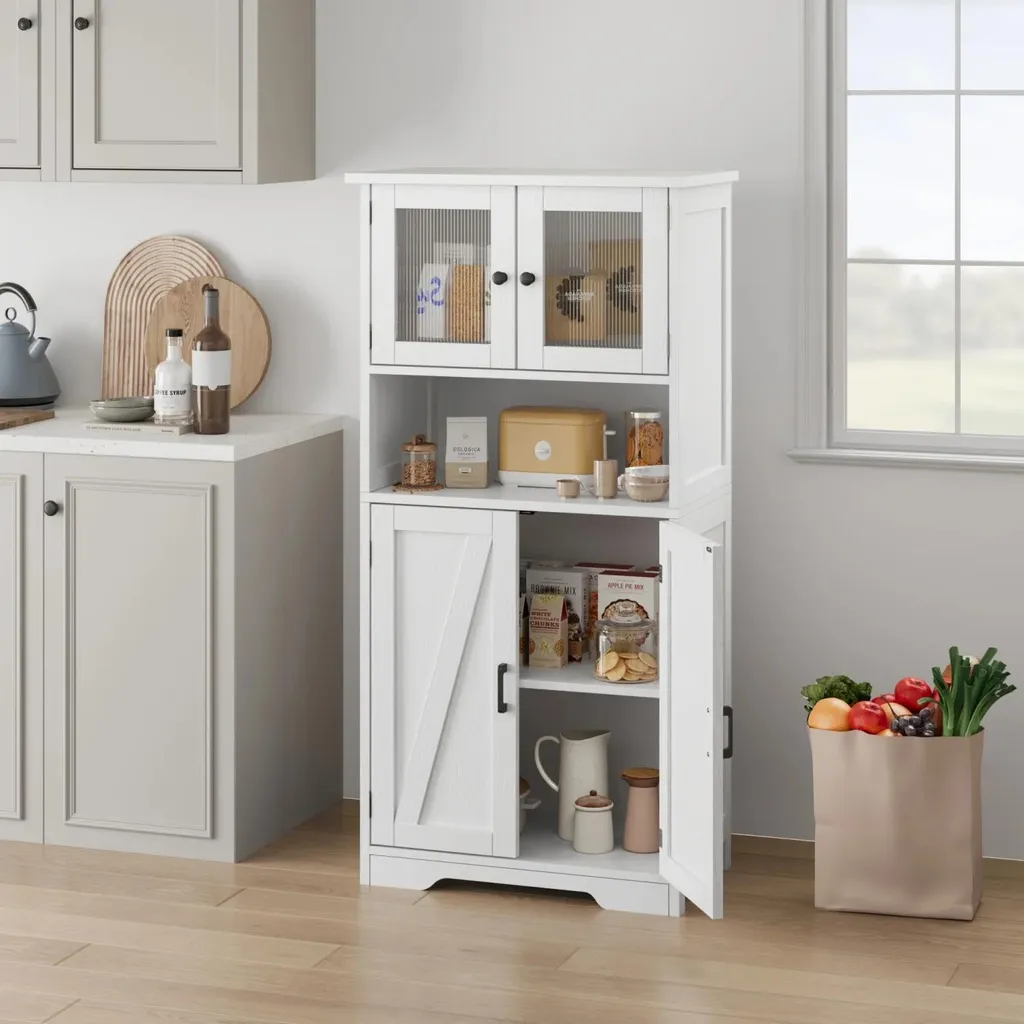 Armoire de rangement compacte blanche : optimisez vos petits espaces - 3