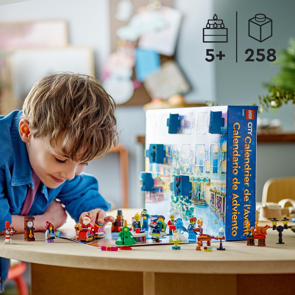 LEGO 60381 City Adventskalender 2023, Weihnachtskalender Produktbild 3