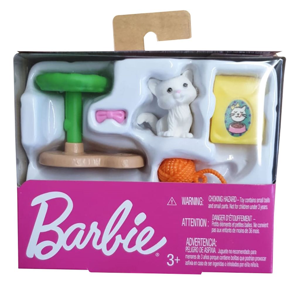 Barbie-Geschirr Frühstück-Set Kunststoff Rosa Neu