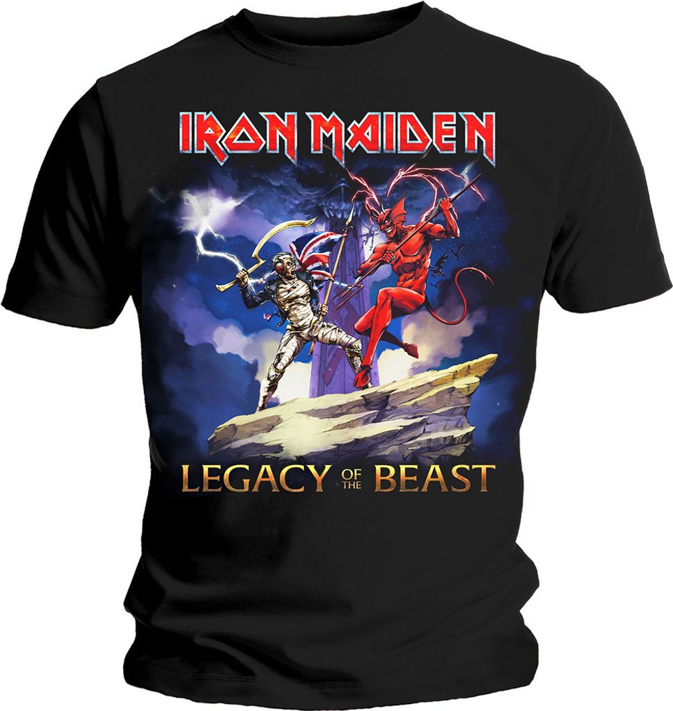 Iron Maiden - "Legacy Beast Fight" T-shirt homme/femme unie Image du produit 