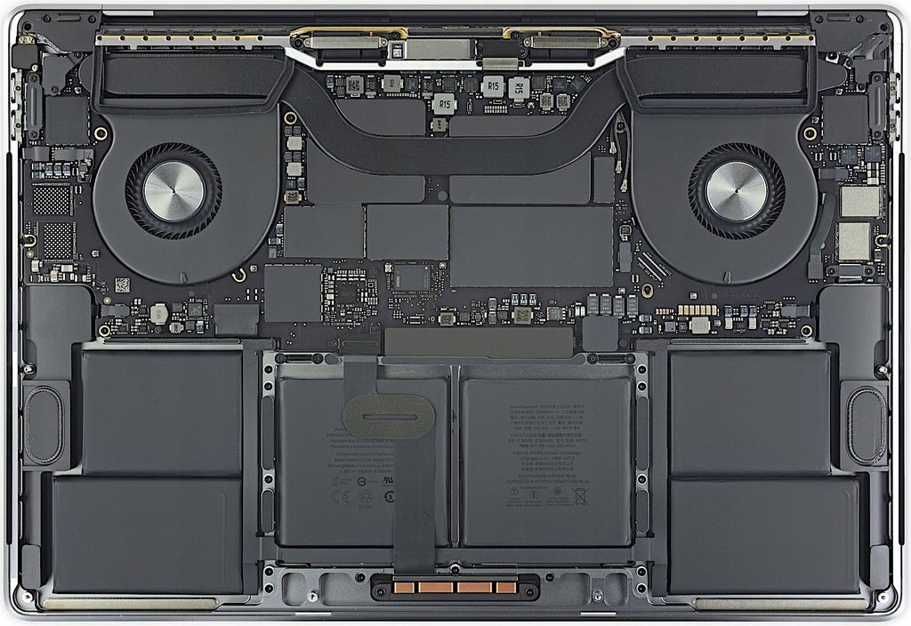 Tradebit Akku für Apple MacBook Pro 16 A2141 2019 8790mAh A2113 Laptop Ersatzakku Notebook Batterie Li-Ion