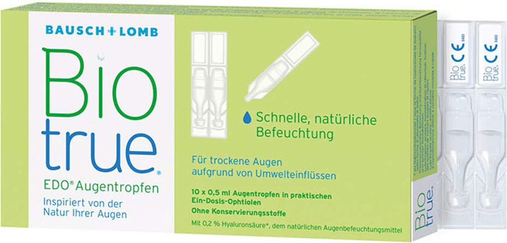 Bausch&Lomb Biotrue EDO Augentropfen - Einzeldosis Produktbild 