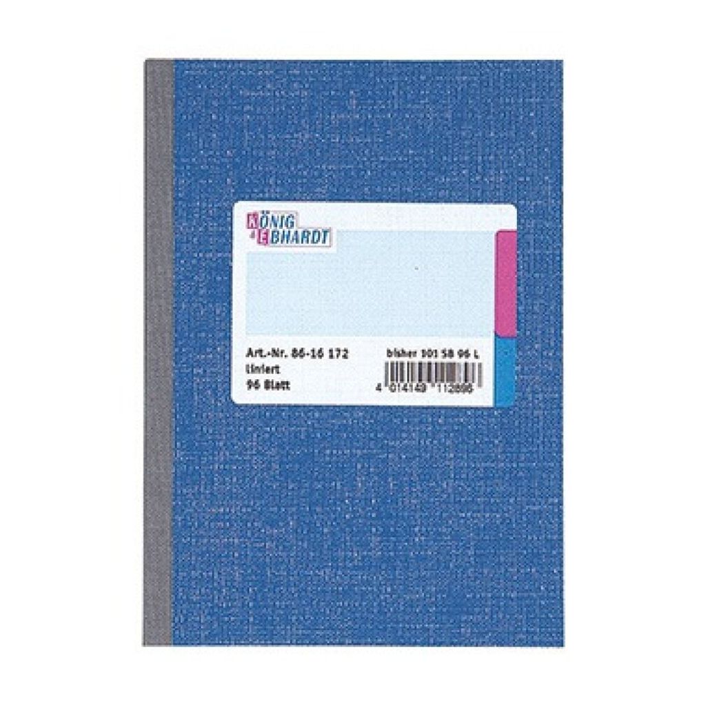 KOENIG&EBHARDT Geschäftsbuch DIN A5 liniert - A5 Produktbild 