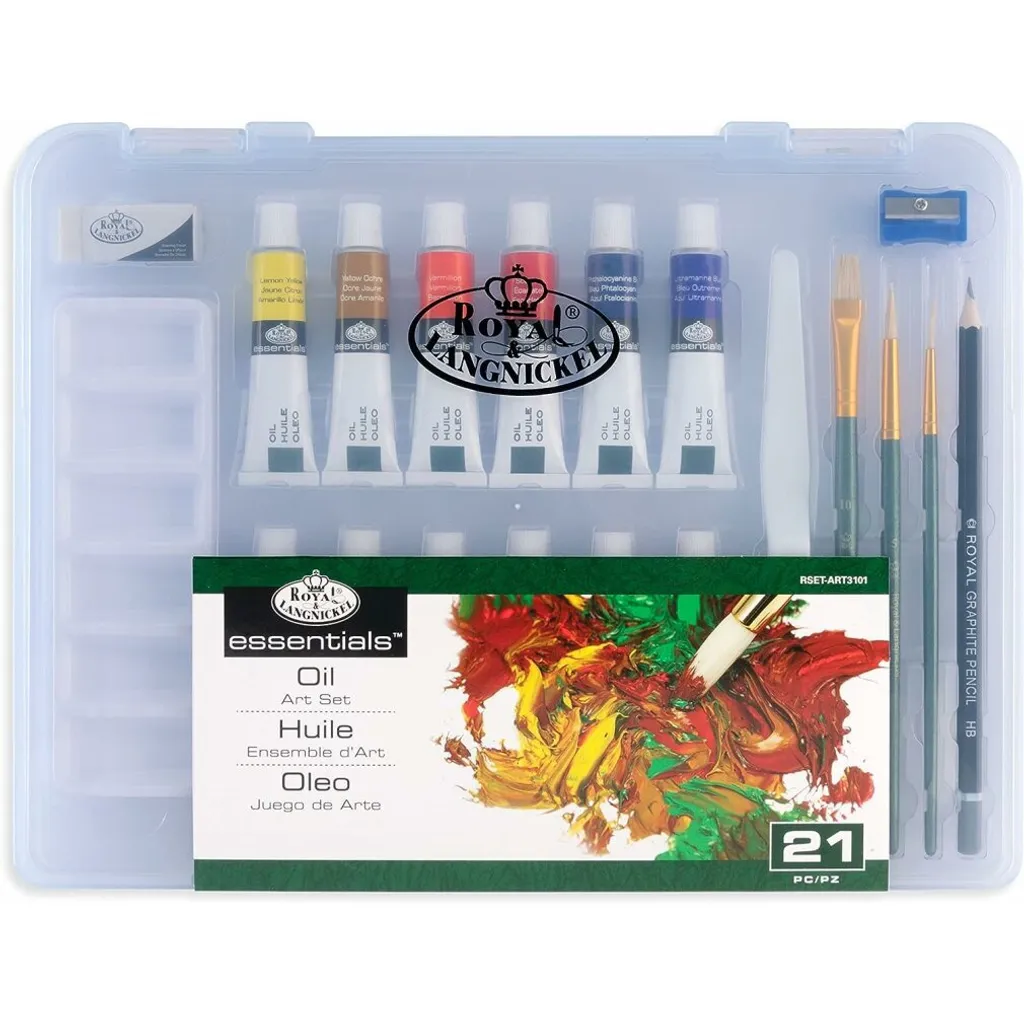 Coffret Peinture à l'Huile idéal pour débuter l'art et les beaux-arts
