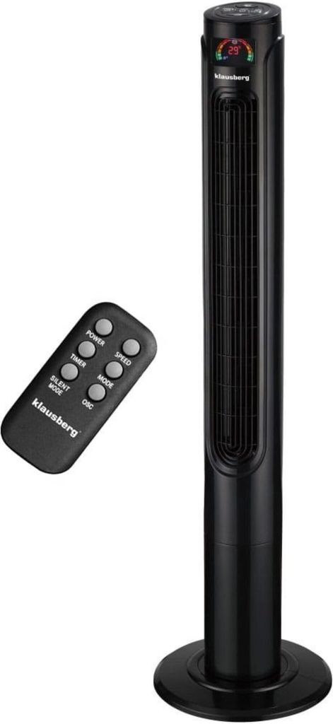 Standsäulenventilator mit Fernbedienung 55W KLAUSBERG Produktbild 