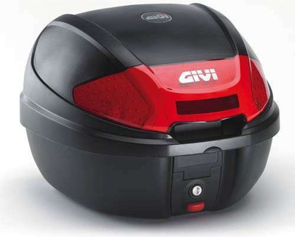 Givi Topcase E300 - monolock avec plaque, noir mat, charge Image du produit 