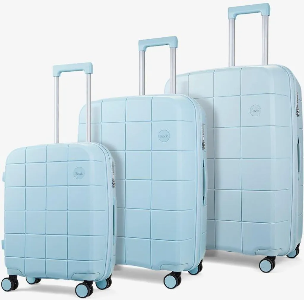 Mini coffret de rangement ROCK Pixel bleu - Charge rapide et compacte